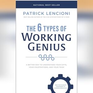 The 6 Types of Working Genius By Patrick Lencioni EUC